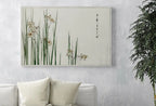Detail view of artwork from Jonquil Illustration Vintage Japanese Wall Art Printable Poster. Digitally Enhanced 19th Century Japanese Vintage Wall Art Japanese Painting. (variation 1)