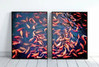 Koi Fish Wall Art Set of 2 Prints, Koi Fish Print Wall Art Set, Instant Download Printable Wall Art, Photography Print, Zen Wall Art – Printable Wall Art Set