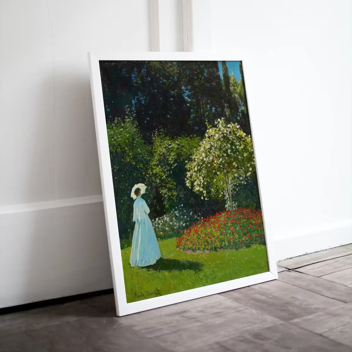 Lady in The Garden Claude Monet Painting Famous Monet Art. Instant Download Vintage Decor. Monet Landscape Printable Wall Art. Vintage Decor – Printable Wall Art