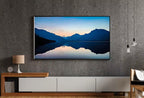 Lake Sunrise with Mountain Landscape Samsung Frame TV Art. Abstract Evening Art Samsung TV,  for Samsung Frame, Frame TV Art – Frame TV  Art