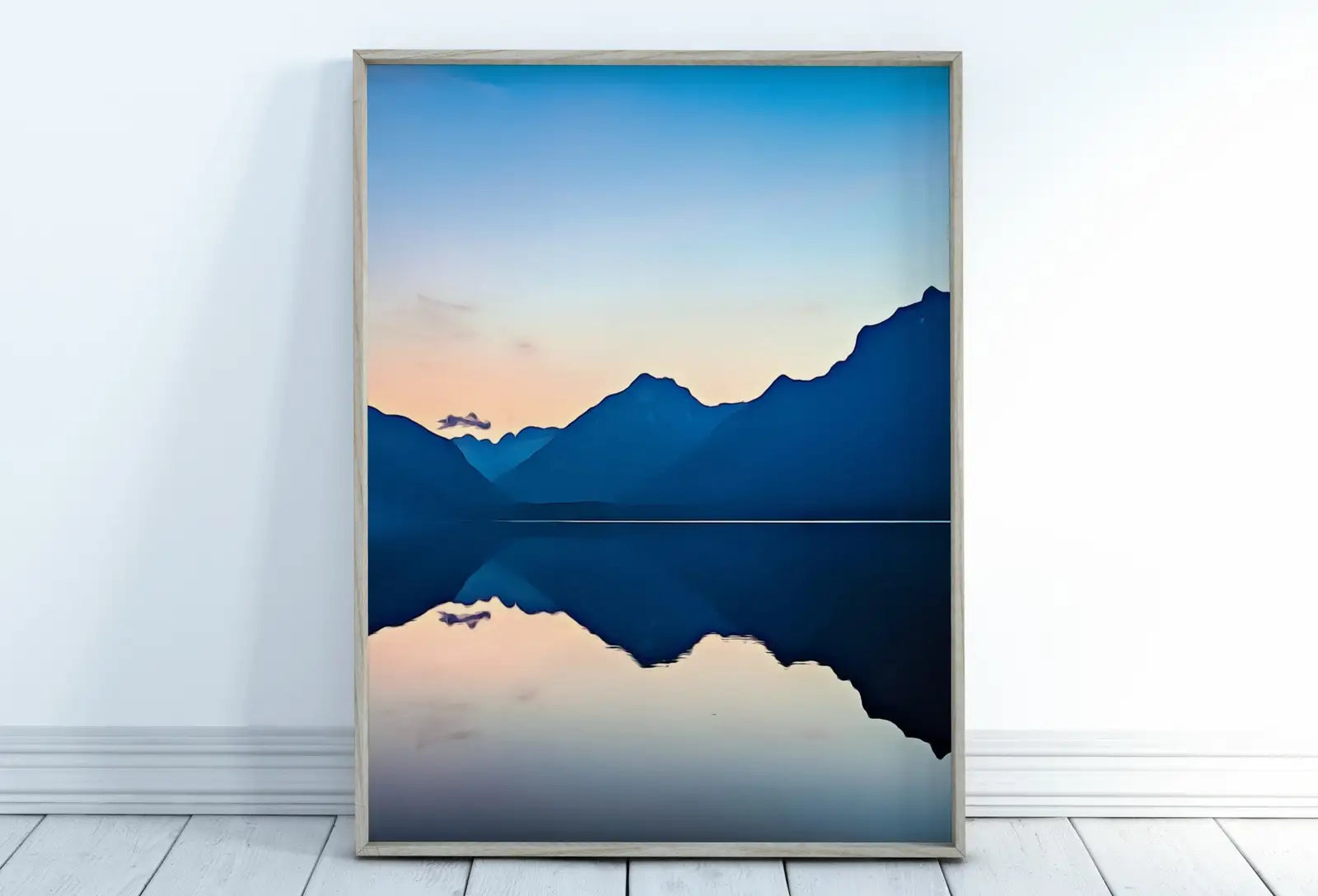 Included artwork preview showing first selection of artworks from Lake Sunrise with Mountain Vertical Abstract Wall Art Digital Print. Abstract Printable Wall Art Instant Download. Colorful Minimalist Decor.