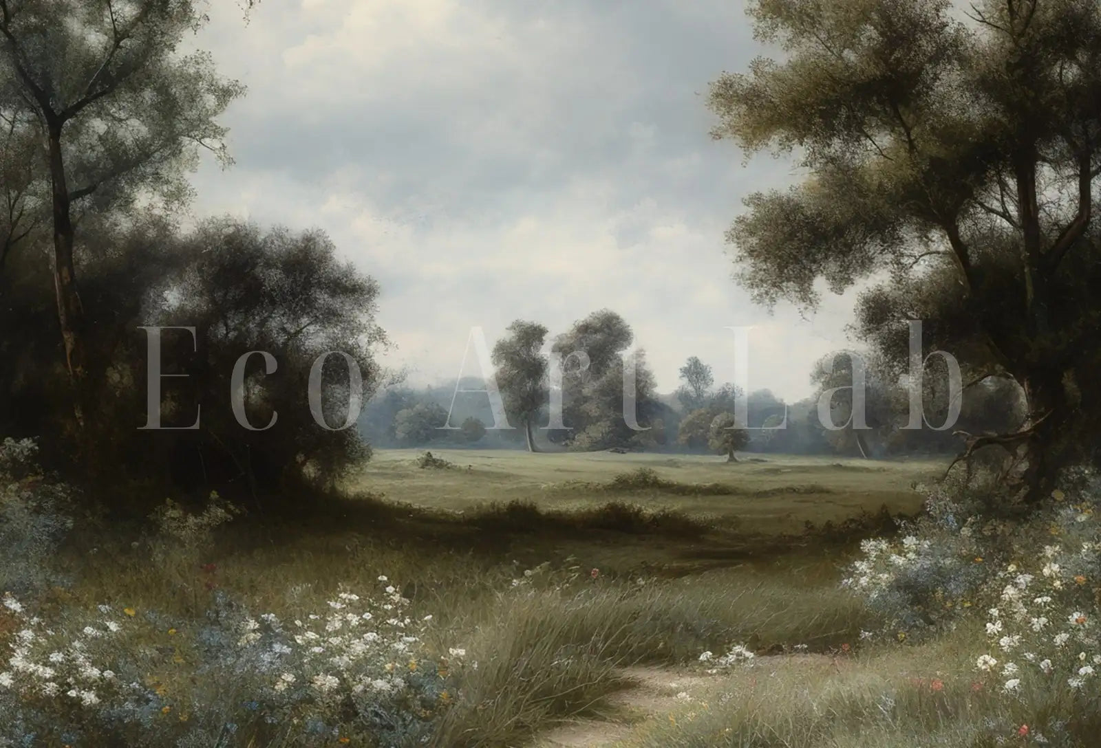 Second included artwork preview from Landscape Art Print featuring various scenes.
