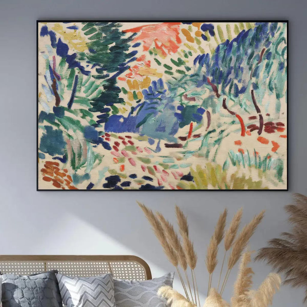 Landscape at Collioure, by Henri Matisse. Famous Fauvism Vintage Painting. High definition Printable Art. Instant Download – Printable Wall Art