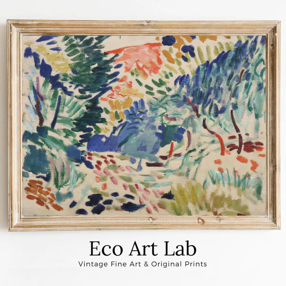 Landscape at Collioure, by Henri Matisse. Famous Fauvism Vintage Painting. High definition Printable Art. Instant Download – Printable Wall Art