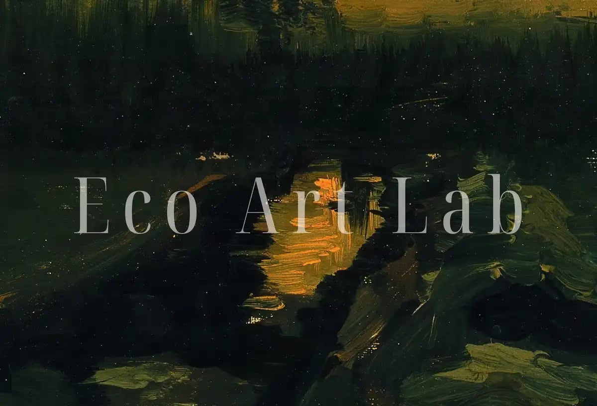 Landscape at Dusk Vincent van Gogh Printable Famous Art Prints. Instant Download van Gogh Print. Vintage Painting Wall Decor. Fine Art Print – Printable Wall Art