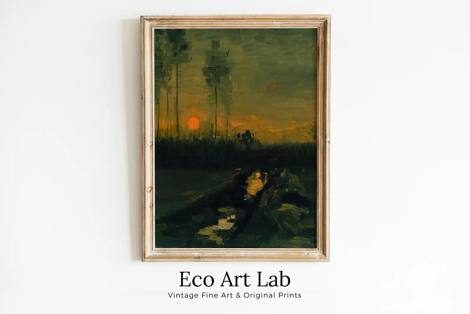 Landscape at Dusk Vincent van Gogh Printable Famous Art Prints. Instant Download van Gogh Print. Vintage Painting Wall Decor. Fine Art Print – Printable Wall Art Digital Download – Digital Download
