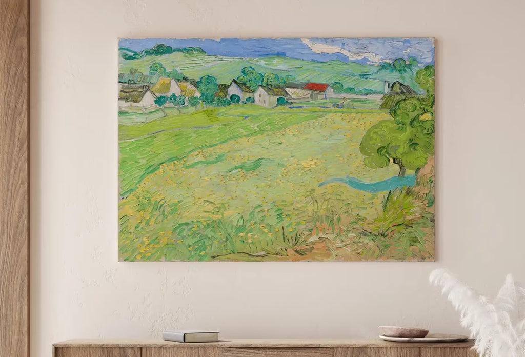 Les Vessenots in Auvers by Vincent van Gogh. Printable Famous Art Print. Instant Download. van Gogh Print Vintage Painting. Fine Art Print – Printable Wall Art