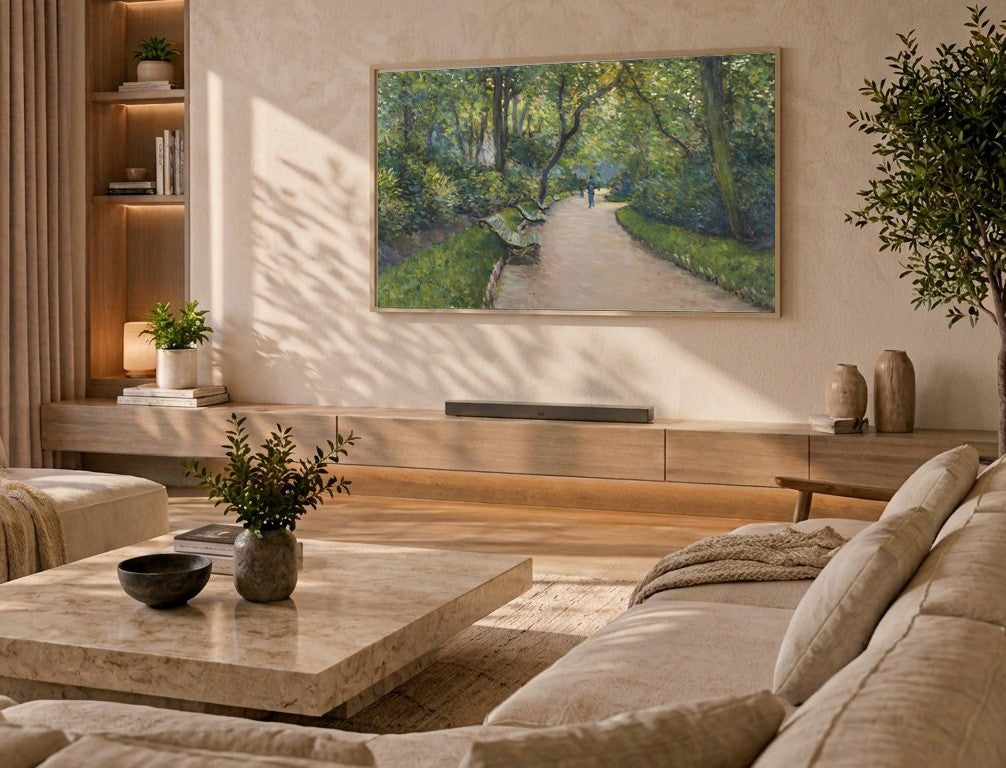 Gustave Caillebotte - Printable Wall Art - The Parc Monceau