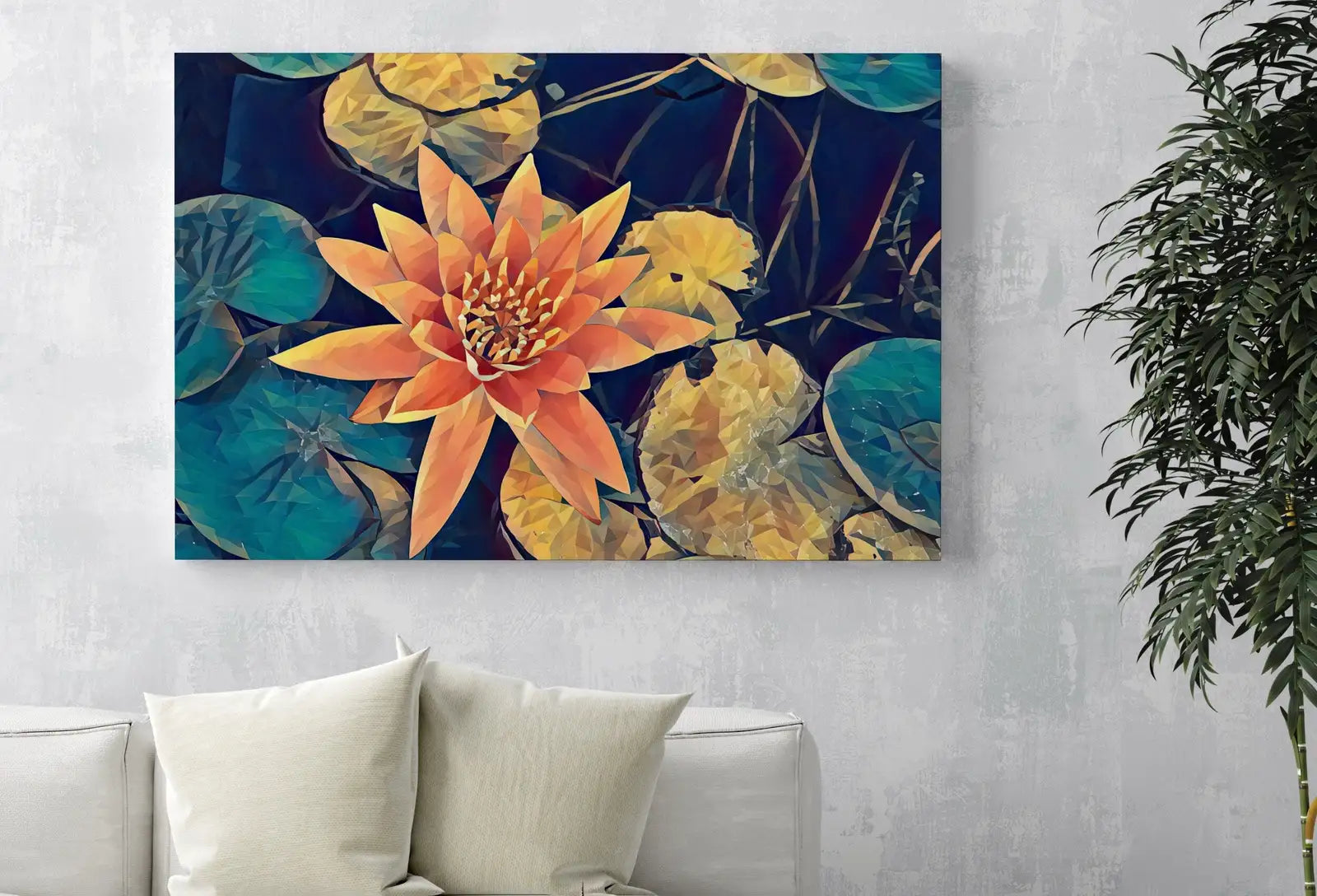 Second included artwork preview from Lotus Flower Art featuring various scenes. (variation 1)