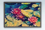 Detail view of artwork from Lotus Flower Art. (variation 4)