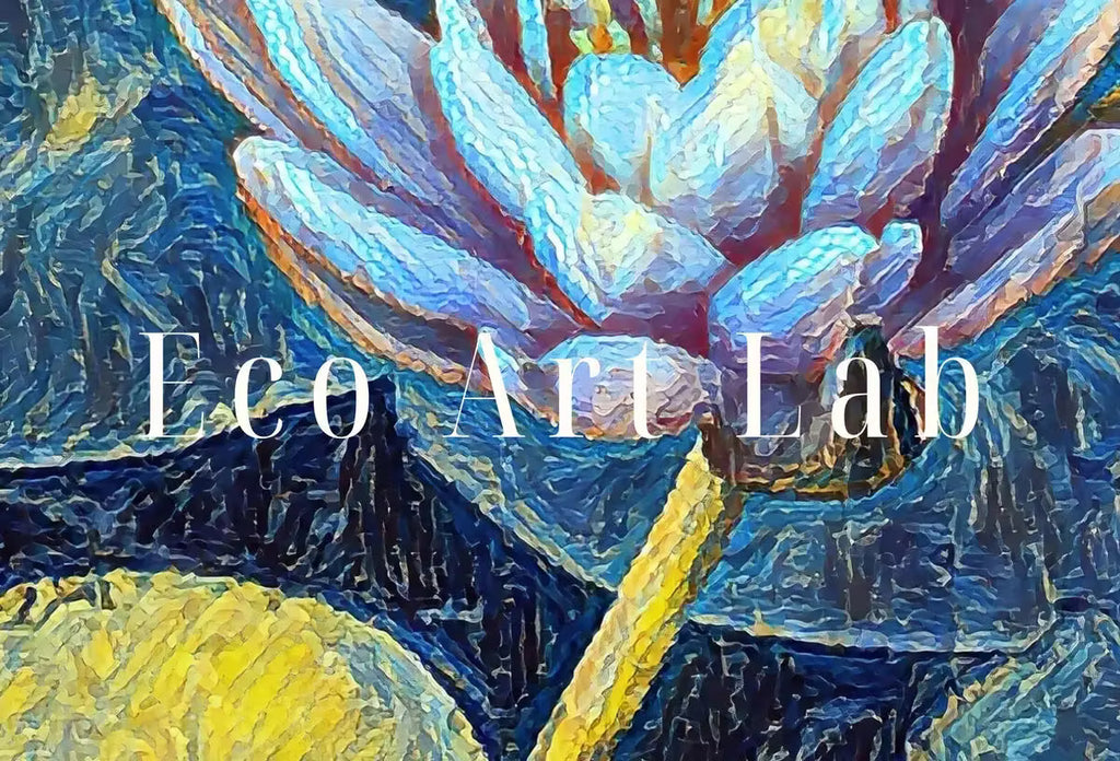 Lotus Flower Art | Botanical Wall Art | Flower Wall Decor | Blooming Lotus in Blue Flower Digital Painting | Floral Art | Printable Download – Printable Wall Art