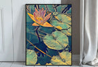 Detail view of artwork from Lotus Flower Art. (variation 21)