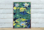 Detail view of artwork from Lotus Flower Art. (variation 25)