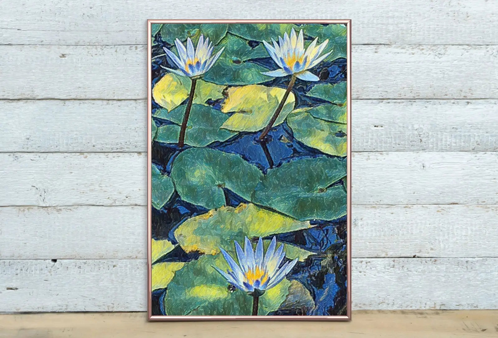 Detail view of artwork from Lotus Flower Art. (variation 25)