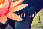 Detail view of artwork from Lotus Flower Art. (variation 28)