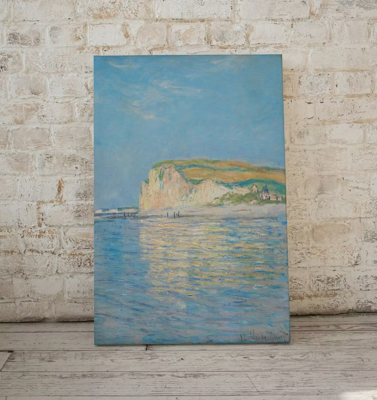 Low Tide at Pourville Claude Monet Painting Famous Monet Art. Instant Download Vintage Decor. Monet Landscape Vintage Printable Wall Art – Printable Wall Art