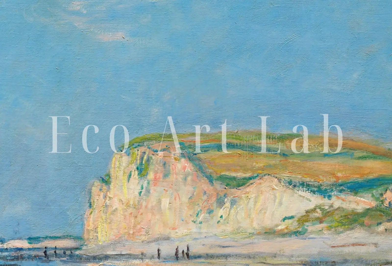 Second included artwork preview from Low Tide at Pourville Claude Monet Painting Famous Monet Art. Instant Download Vintage Decor. Monet Landscape Vintage Printable Wall Art featuring various scenes.