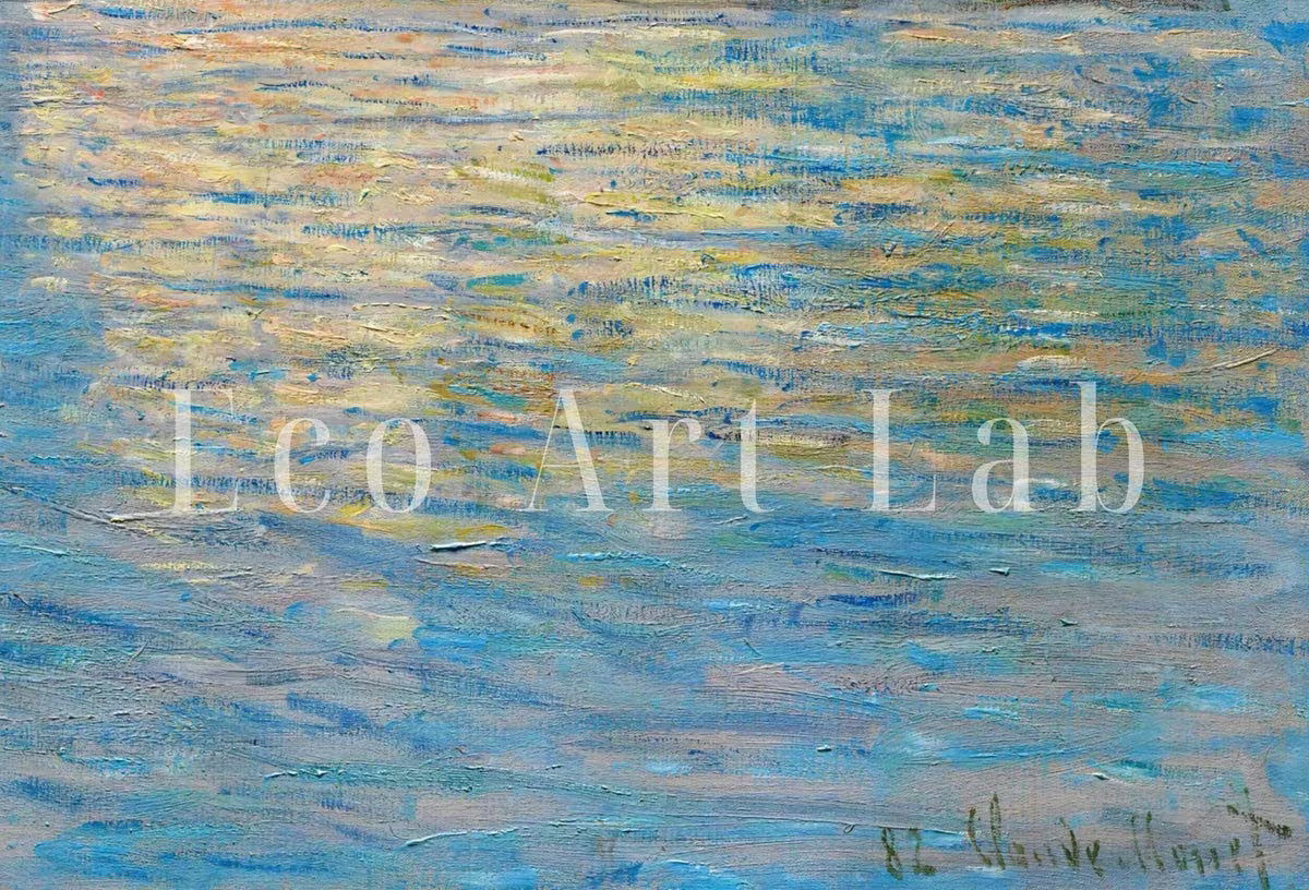 Low Tide at Pourville Claude Monet Painting Famous Monet Art. Instant Download Vintage Decor. Monet Landscape Vintage Printable Wall Art – Printable Wall Art