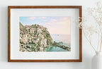 Manarola Italy Wall Art Landscape Printable Wall Art. Instant Download Italy Poster Sunset Wall Art. Colorful Pastel Home Decor, Digital Art – Printable Wall Art Set