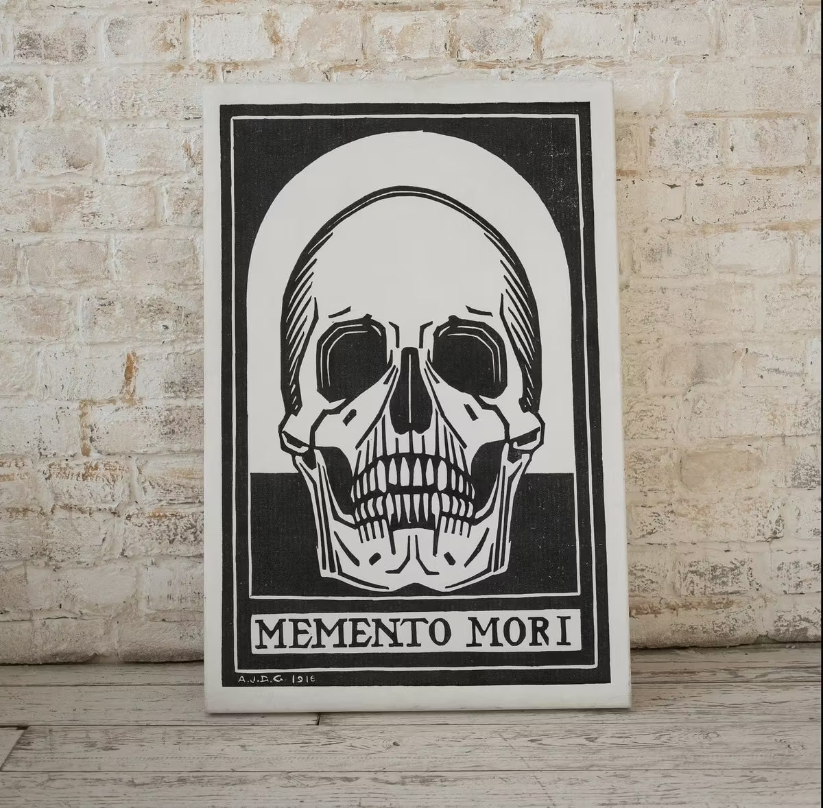 Memento Mori Vintage Art Nouveau Print Skull Wall Art. Instant Download Retro Print, Julie De Graag Printable Wall Art. Art Nouveau Poster – Printable Wall Art