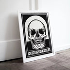 Memento Mori Vintage Art Nouveau Print Skull Wall Art. Instant Download Retro Print, Julie De Graag Printable Wall Art. Art Nouveau Poster – Printable Wall Art