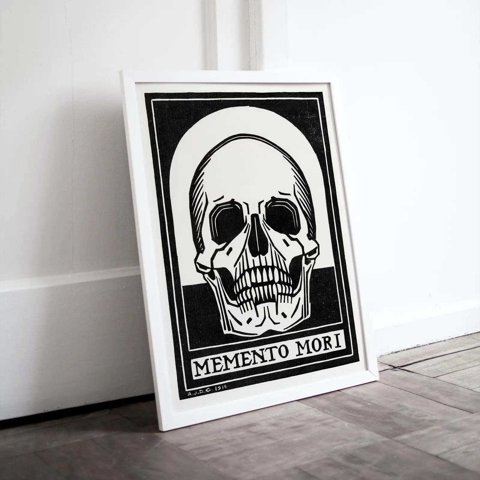 Second included artwork preview from Memento Mori Vintage Art Nouveau Print Skull Wall Art. Instant Download Retro Print, Julie De Graag Printable Wall Art. Art Nouveau Poster featuring various scenes.
