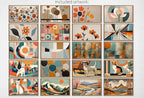 Mid Century Modern Frame TV Art Set of 40. MCM Wall Art Original Paintings For Samsung Frame TV. Retro Wall Art. Mid Century Modern Decor – Frame TV Art Set (Digital Download)