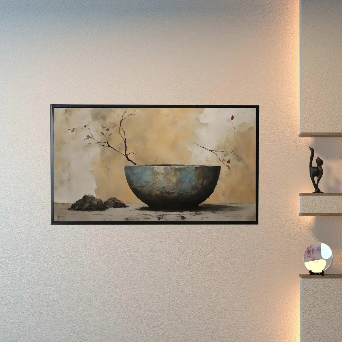 Minimalist Decor For Frame TV Art. Still Life Art For Samsung Frame TV. Earthy Aesthetic For Frame TV 4K – Frame TV  Art