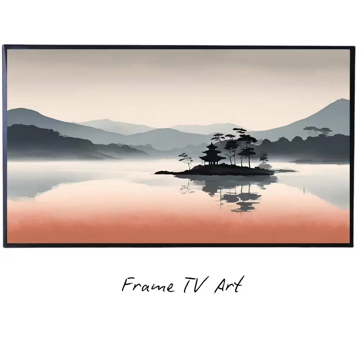 Minimalist Japanese Decor. Wabi Sabi Wall Art. Japandi Modern TV Artwork for Frame TV – Frame TV  Art