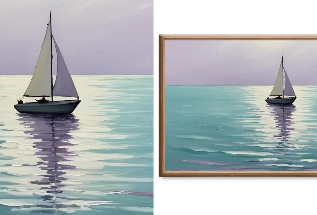 Minimalist Landscape Painting – Samsung Frame TV Art Set – Japandi Wall Art, Coastal Decor, Boho, Neutral Minimalist Wall Art Set of 40 – Frame TV Art Set (Digital Download) – Digital Download