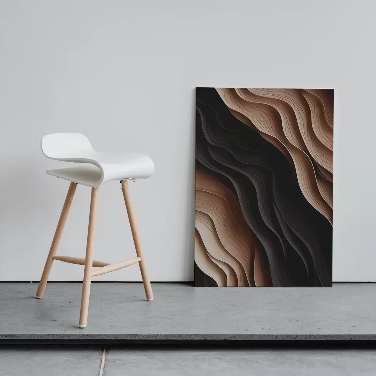 Minimalist Wall Art. Abstract Painting 3D Texture Art. Modern Contemporary Boho Wall Art Print. Large Abstract Printable Art. Neutral Art – Printable Wall Art