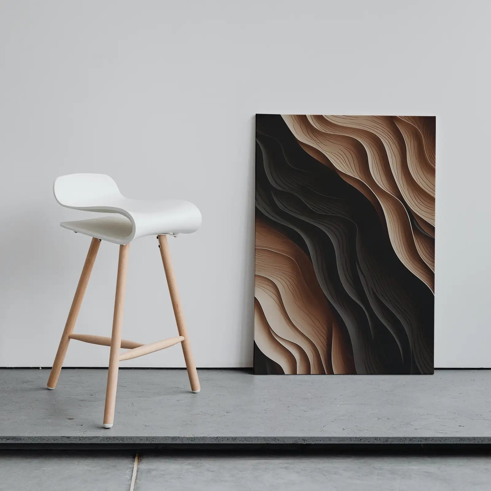 Included artwork preview showing first selection of artworks from Minimalist Wall Art. Abstract Painting 3D Texture Art. Modern Contemporary Boho Wall Art Print. Large Abstract Printable Art. Neutral Art.