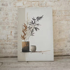 Minimalist Zen Wall Decor. Printable Wall Art. Brown & Beige Wabi Sabi Abstract Print. Japandi Wall Art. Modern Neutral Abstract. – Printable Wall Art