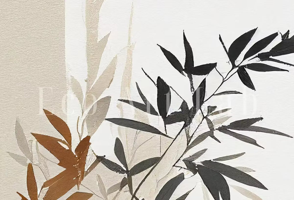 Minimalist Zen Wall Decor. Printable Wall Art. Brown & Beige Wabi Sabi Abstract Print. Japandi Wall Art. Modern Neutral Abstract. – Printable Wall Art