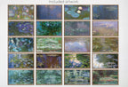 Monet Water Lilies Frame TV Art Set | Samsung Frame TV Download | Monet Wall Art | Famous Impressionist Vintage Lily Pond Paintings – Frame TV Art Set