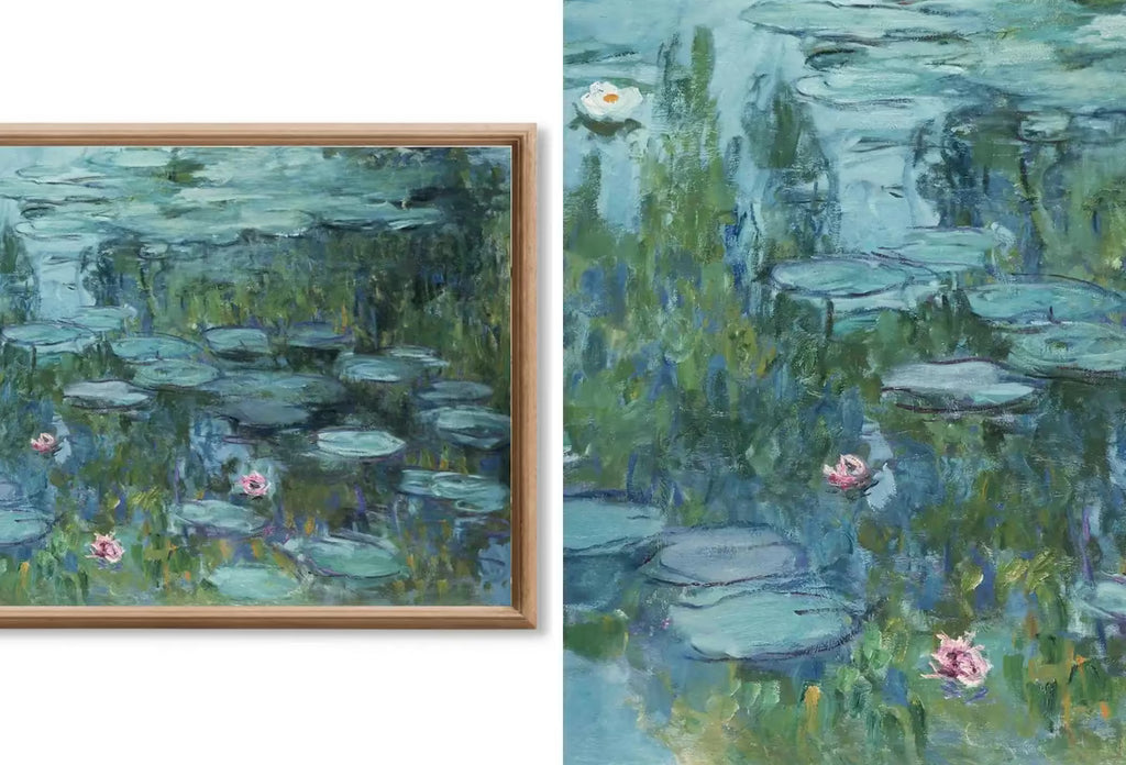 Monet Water Lilies Frame TV Art Set | Samsung Frame TV Download | Monet Wall Art | Famous Impressionist Vintage Lily Pond Paintings – Frame TV Art Set