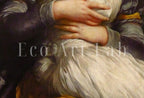 Second included artwork preview from Motherhood Art Print. Self Portrait with Daughter. Vintage Mother and Child Painting, Nursery Art. Printable Wall Art. Downloadable Art featuring various scenes.