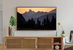 Mountain and Forest Sunset Landscape Samsung Frame TV Art. Abstract Evening Art Samsung TV,  for Samsung Frame, Frame TV Art – Frame TV Art Set