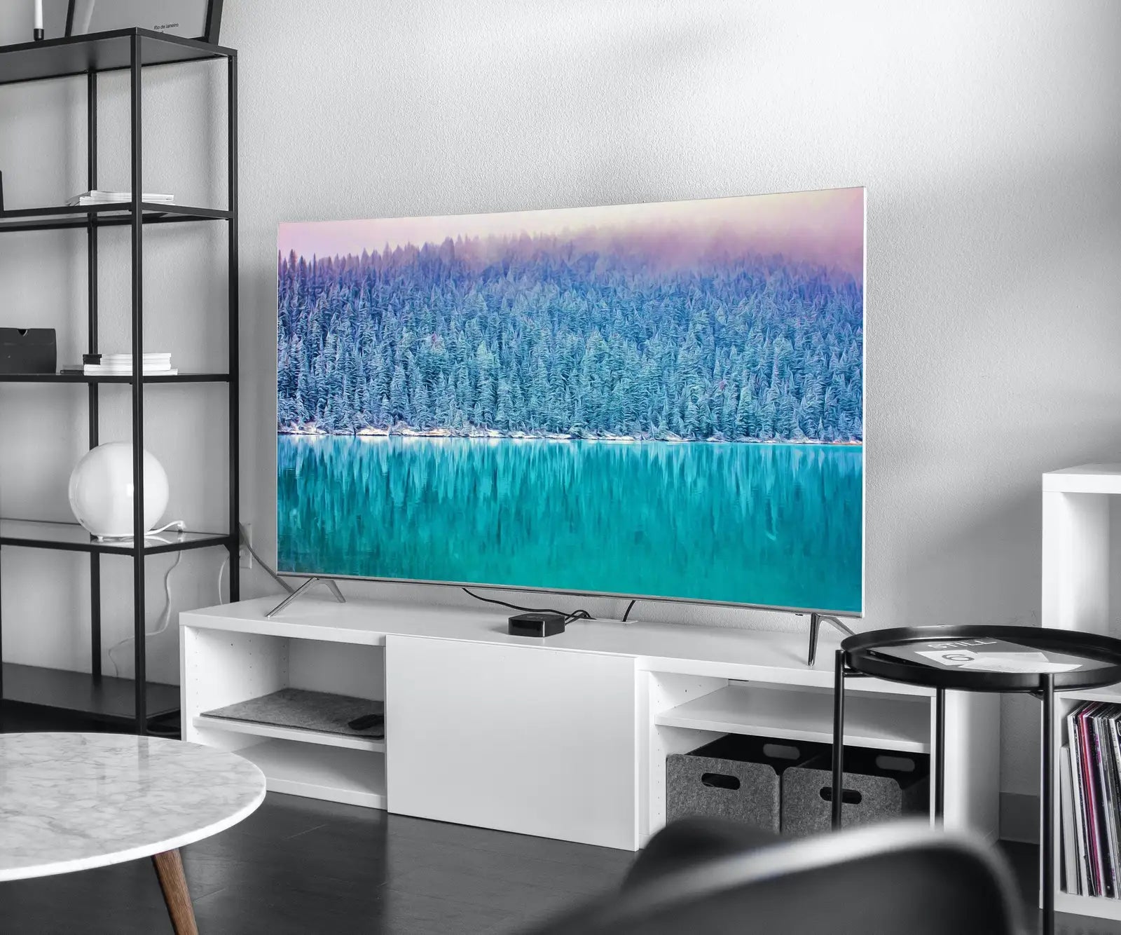 Mountain Lake Landscape Frame TV Art. Winter Art, Digital Download, Digital Art for Tv, Winter Digital Art Frame TV Art – Frame TV Digital Download Art – Digital Download