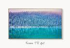 Mountain Lake Landscape Frame TV Art. Winter Art, Digital Download, Digital Art for Tv, Winter Digital Art Frame TV Art – Frame TV Digital Download Art – Digital Download