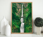 Second included artwork preview from Multnomah Falls Painting Printable Wall Art. Instant Download Print of a Waterfall with Bridge in the Woods. Nature Print Home Decor featuring various scenes.