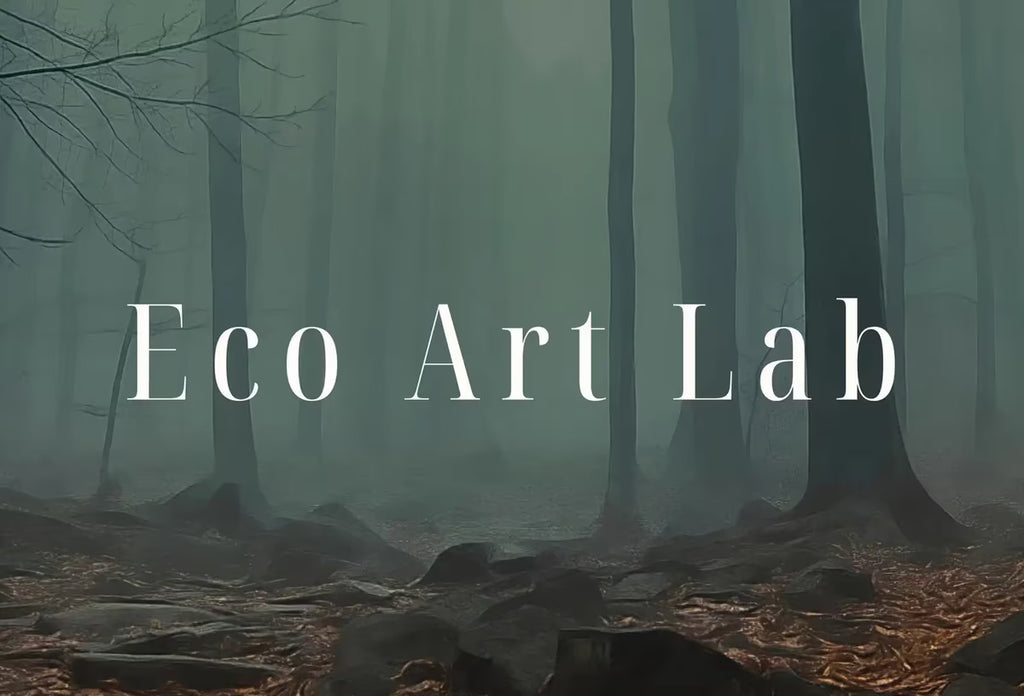 Mysterious Foggy Woods Forest Landscape Art. Trees Printable Wall Art, for Home or Office Decor, Nature Print Digital Art Instant Download – Printable Wall Art