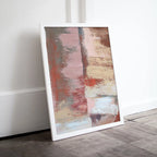 Detail view of artwork from Neutral Tones Abstract Painting Printable Wall Art. Muted Abstract Wall Art Download. Abstract Digital Art Prints for Bedroom or Living Room. (variation 1)