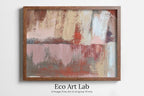 Detail view of artwork from Neutral Tones Abstract Painting Printable Wall Art. Muted Abstract Wall Art Download. Abstract Digital Art Prints for Bedroom or Living Room. (variation 2)