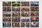 Second included artwork preview from New York Wall Art Geometric Abstracts for Samsung Frame TV featuring various scenes.