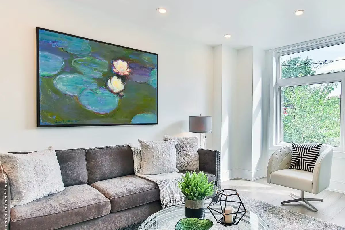 Nympheas Monet Painting Water Lilies Famous Claude Monet Print. Instant Download Vintage Decor. Monet Botanical Print Printable Wall Art – Printable Wall Art