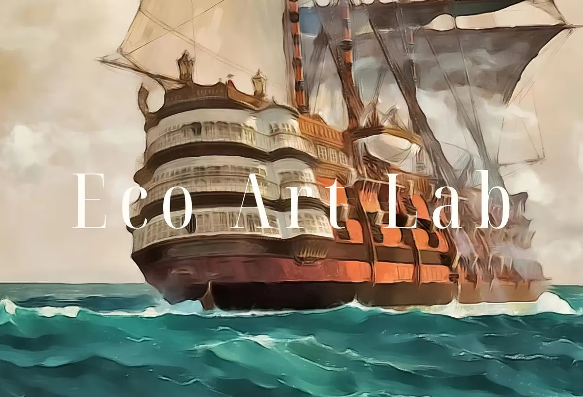 Old Sailing Ship at Full Sail. Printable Wall Art. Digital Print, Nautical Wall Decor, Sailboat Print. Vintage Wall Art Prints. Boat Print – Printable Wall Art