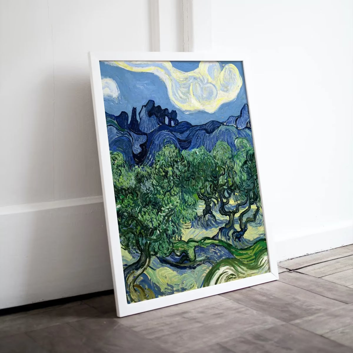 Olive Trees with the Alpilles Vincent van Gogh Printable Famous Art Prints. Instant Download van Gogh Print Vintage Painting. Fine Art Print – Printable Wall Art