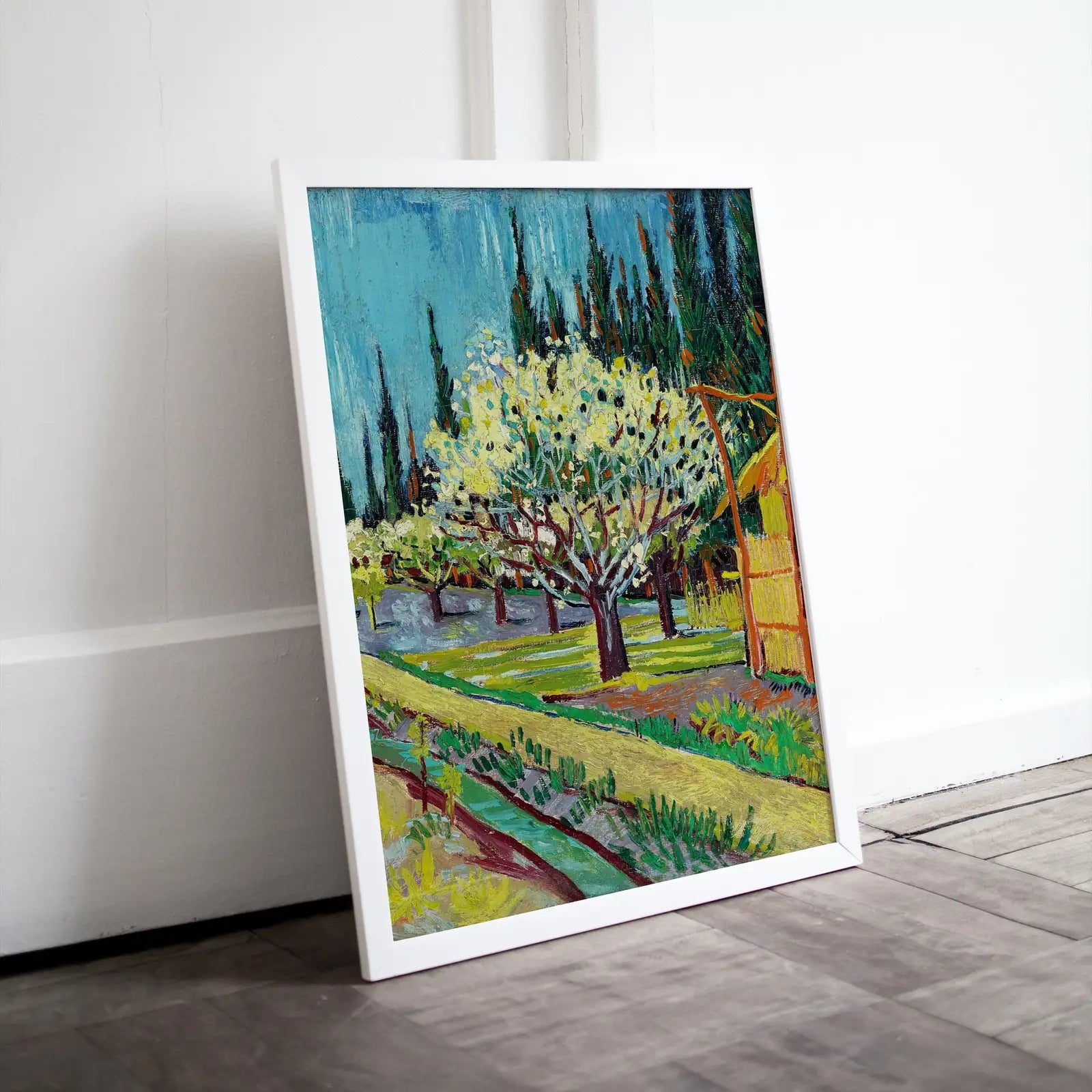 Orchard Bordered by Cypresses Vincent van Gogh Printable Famous Art Print. Instant Download van Gogh Print Vintage Wall Decor Fine Art Print – Printable Wall Art Digital Download – Digital Download