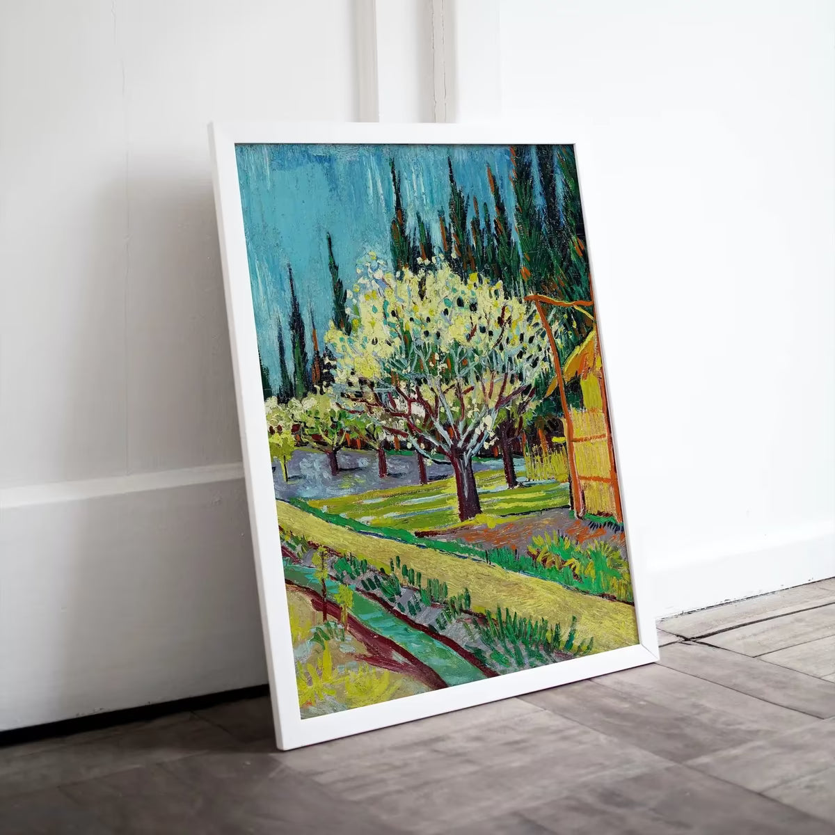 Orchard Bordered by Cypresses Vincent van Gogh Printable Famous Art Print. Instant Download van Gogh Print Vintage Wall Decor Fine Art Print – Printable Wall Art